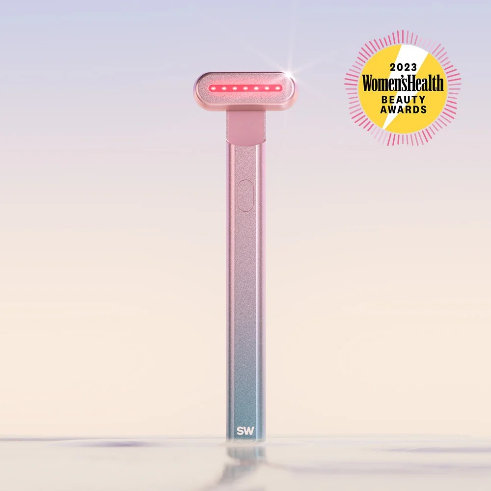 NEW SOLAWAVE 4-in-1 Facial Wand Red Light Therapy Skincare in OMBRE
